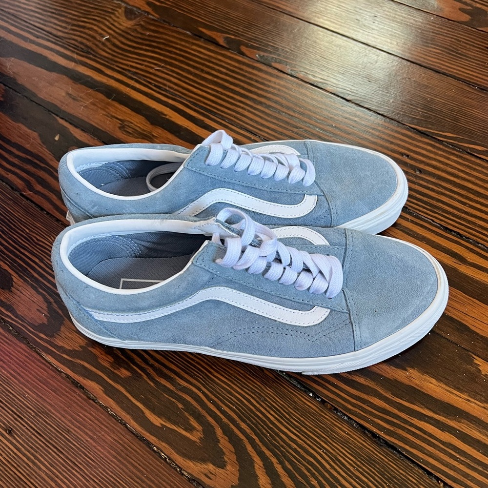 Unused Vans Old Skool Shoes (Blue)